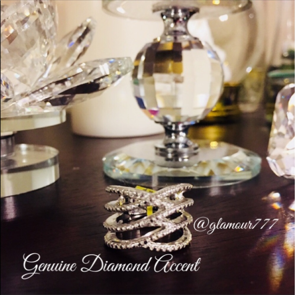 🛍Diamond Accent Openwork Ring